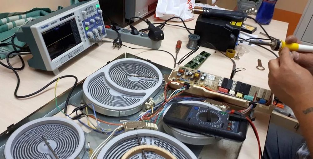 Ремонт электроплиты духовки холодильники бойлера