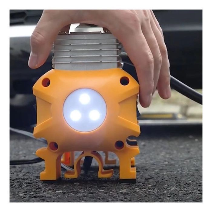 compresor electric auto portabil cu 2 cilindrii cu alimentare 12v ing