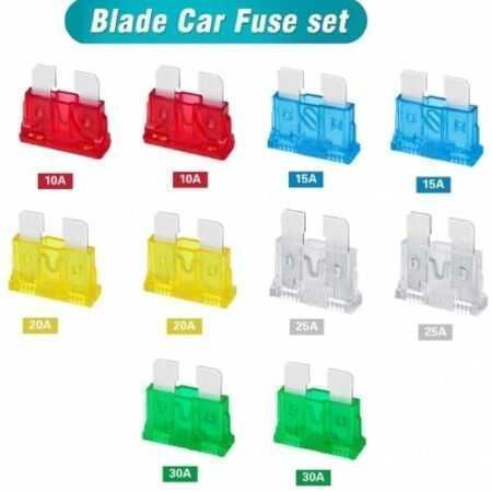 Бушони блистер к-т 10бр. мини 10-30А