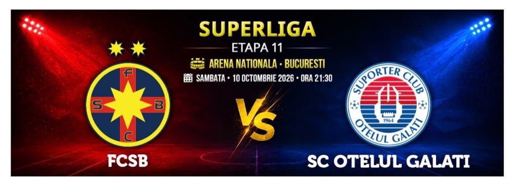 Bilete FCSB-Otelul tribuna 2 inel 1