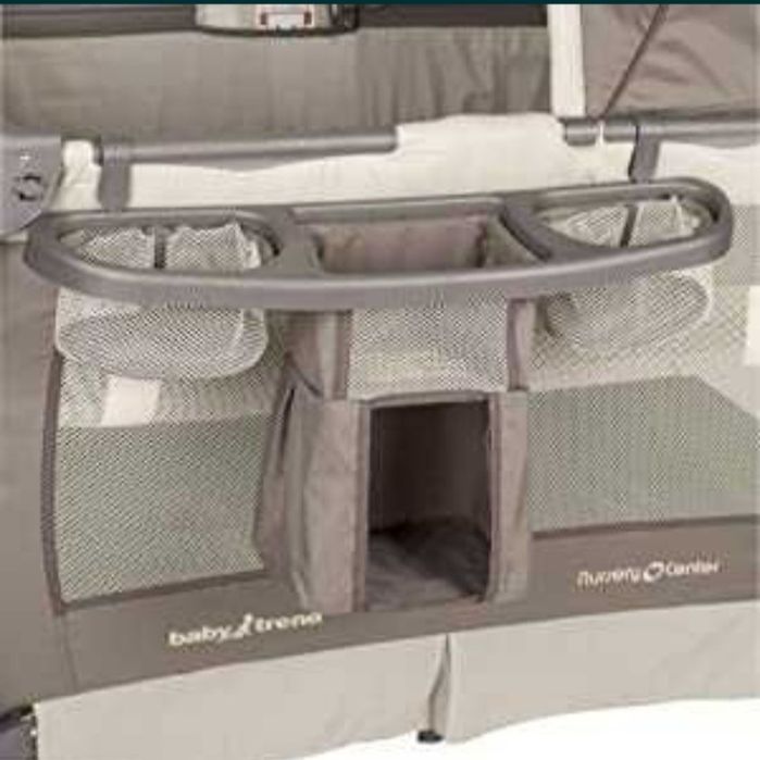 Даставка бесплатная Детский Кровать Манеж  Baby Trend Deluхе