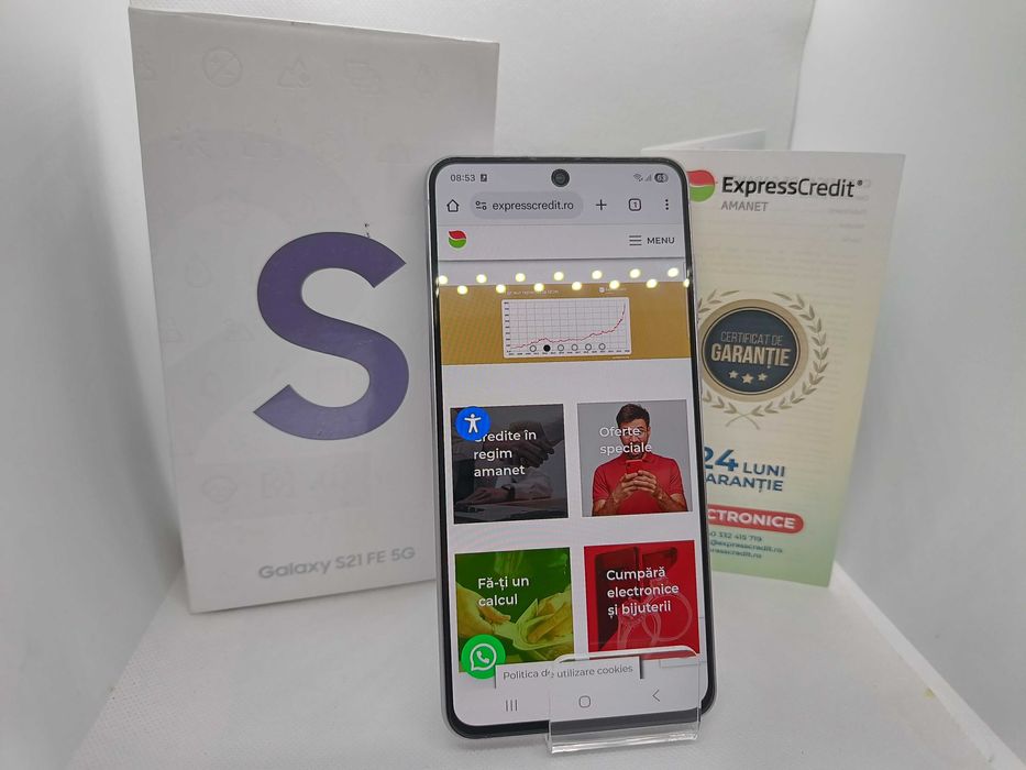 Samsung S21 FE 5G (A16 Moldova B42035) - Garantie 2 Ani!