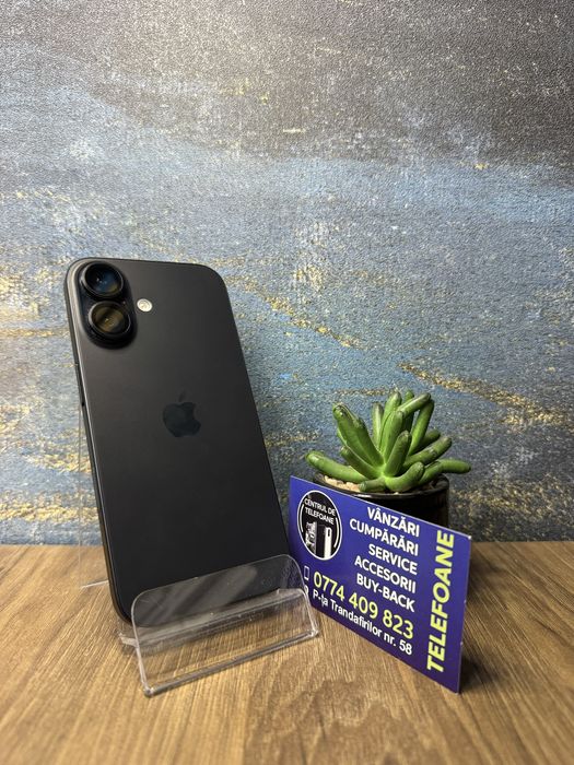 Iphone 16/128 GB/Garantie 2Ani Centrul de Telefoane/Rate