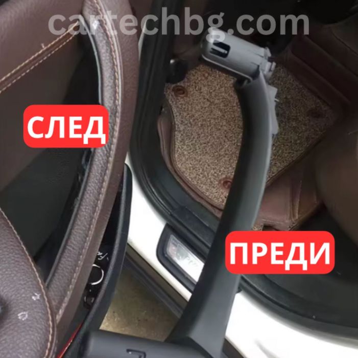 Интериорна Дръжка Врата BMW X3/X4 F25/F26 -Черен Цвят - Варианти - БМВ