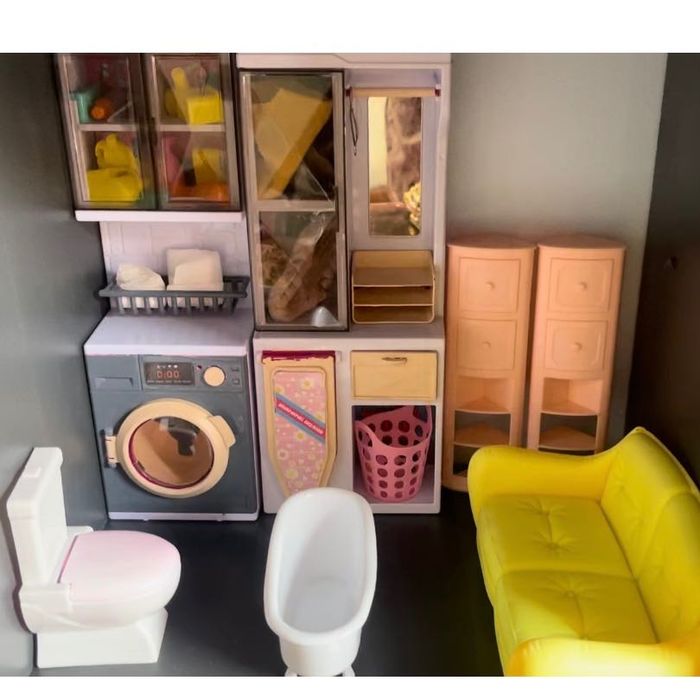 Кукольный дом мебель барби