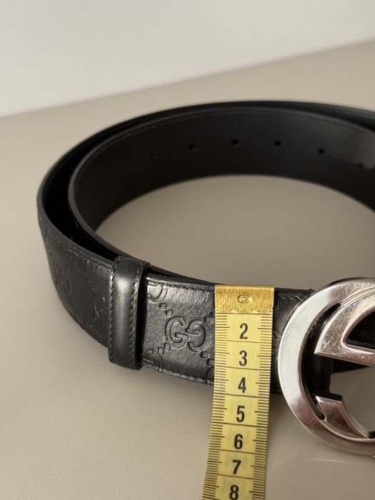 Мъжки колан Gucci 95см. Оригинален