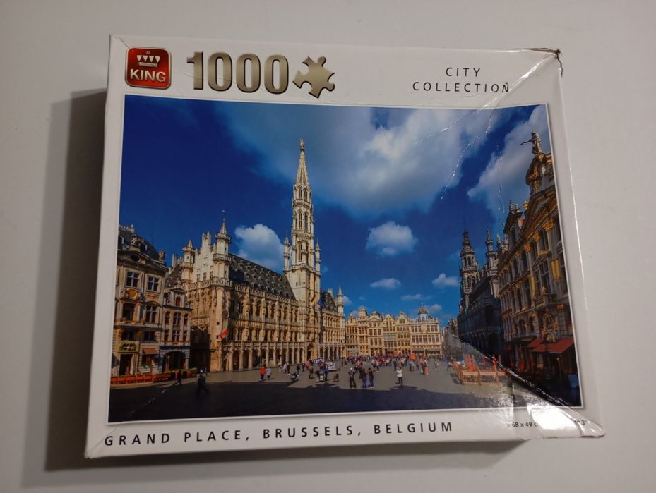 Puzzle Grand Place Brussels пъзел 1000 части