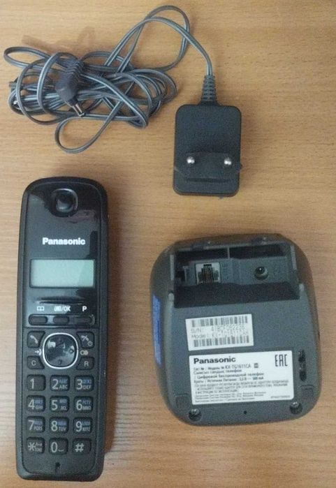 Радиотелефон Panasonic KX-TG1611CA (б/у)