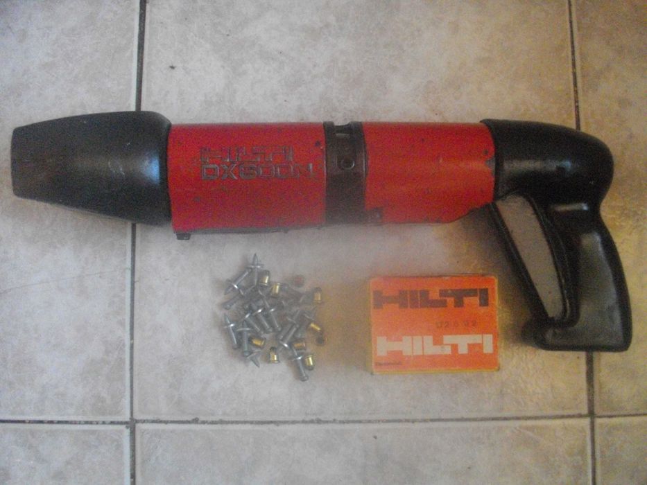 Нова Оберфреза Пълен К-т Top Craft/HILTI DX600N уред за монтаж в бетон