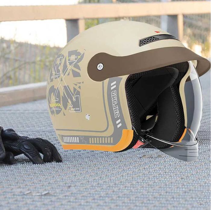 Каска за Мотор/Скутер/АТВ/Тротинетка 6-ри цвят