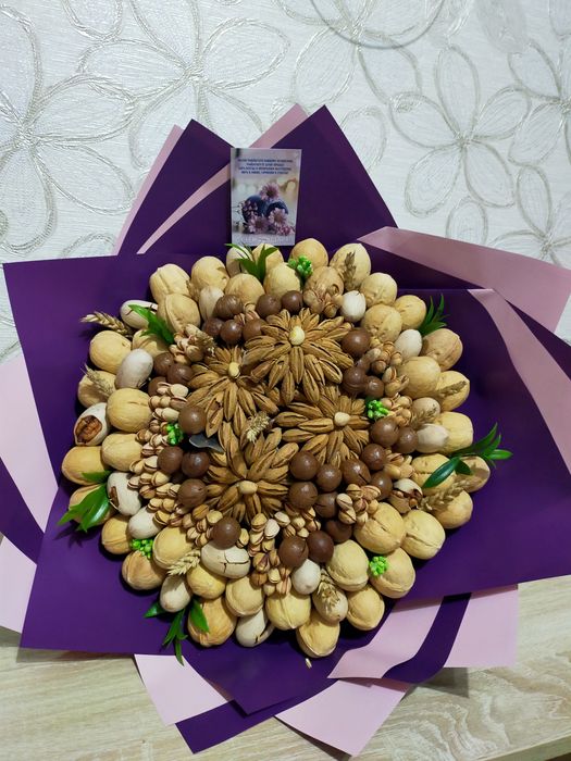 Съедобные букеты на 1 сентября