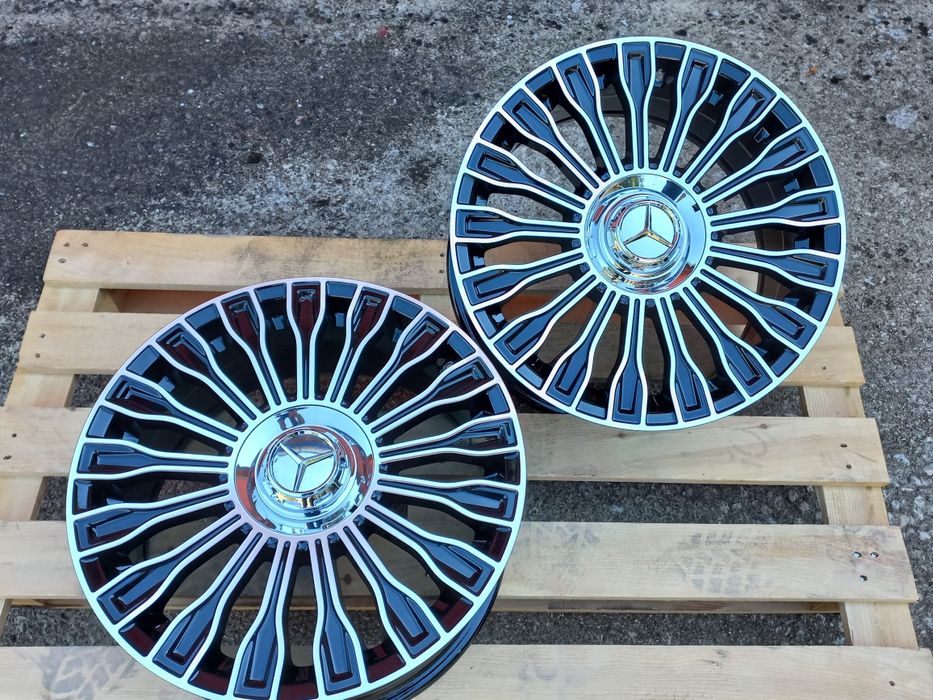 17 Мерцедес Maybach Piano Black 7.5j et35 C E S ML Vito Viano V Class.