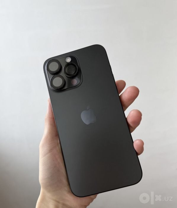 Iphone 15 pro max qora 256 sim+eSim imedan otgan