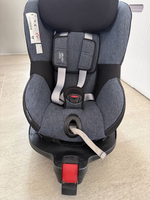 Детско столче за кола i-SIZE Britax Romer Dualfix, 40-105 см, Синьо