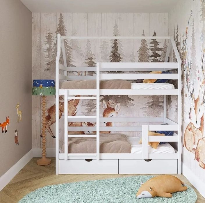 Кровать массив березы