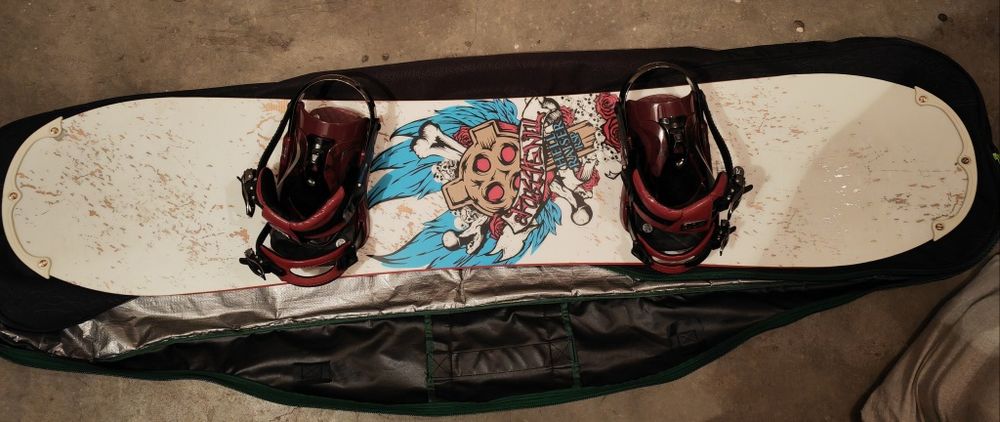 Сноуборд и автомати Росиньол