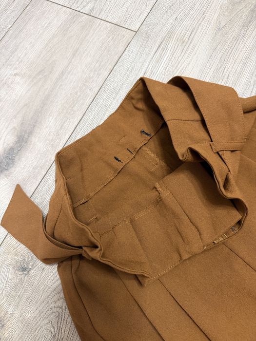 Pantaloni Asos maro XS curea in talie ajustabili XXS-XS