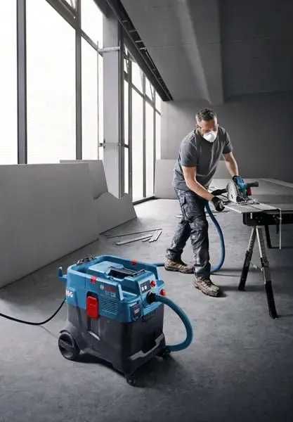 Промоция!Прахосмукачка за мокро/сухо прахоулавяне GAS 400 A Bosch
