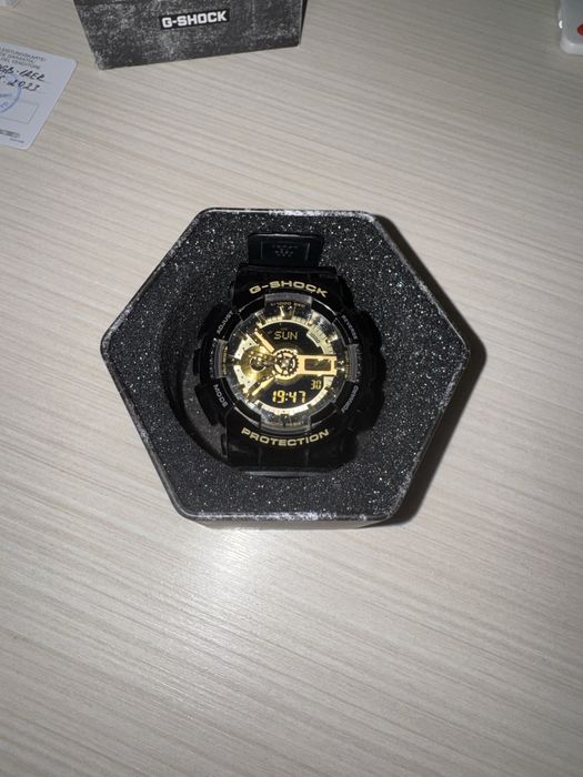 Спешно CASIO G-SHOCK Black and Gold