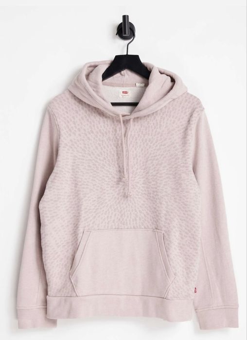 levi's pink leopard hoodie