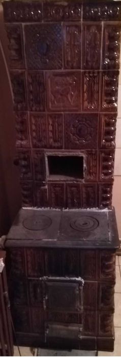 Vand URGENT soba de teracota cu serpentina