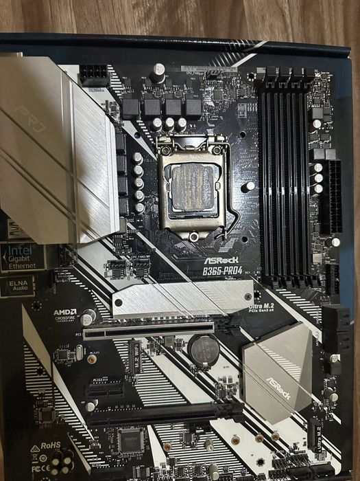 Kit placa de baza(b365 pro 4)+cpu(9400f) +o carcasa si cooler after