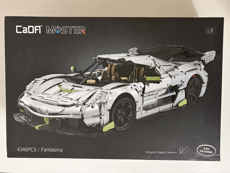 Set constructie CaDa - Masinuta Master - 1:8 Fantasma , 4340 piese