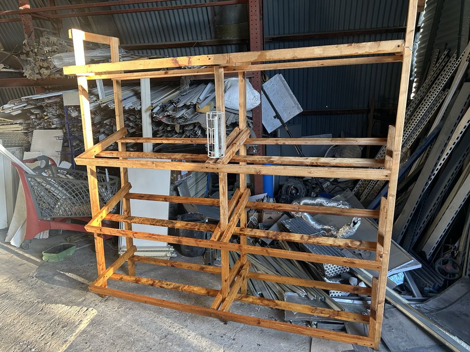 Стелаж —дърво / за  плодове и зеленчуци/