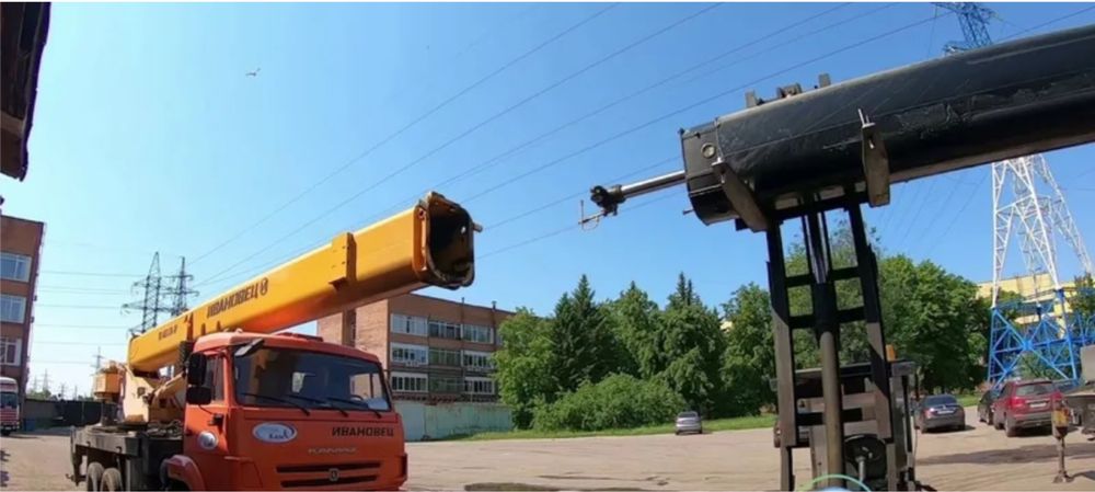 Ремонт кранов и стрел