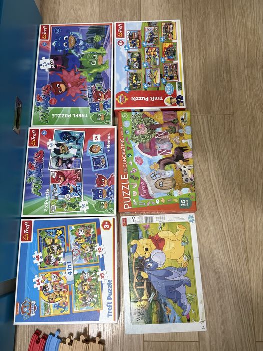 Jocuri, puzzle-uri copii 3 ani+