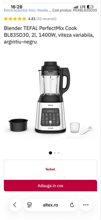 Blender Tefal PerfectMix