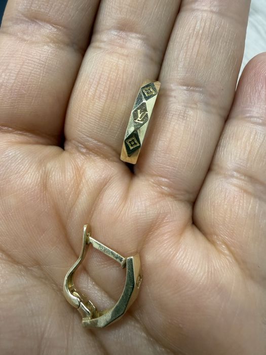 Золотые серьги желтое золото 585 проба