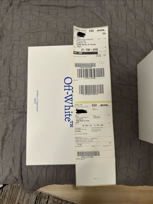 Off white out of office originali