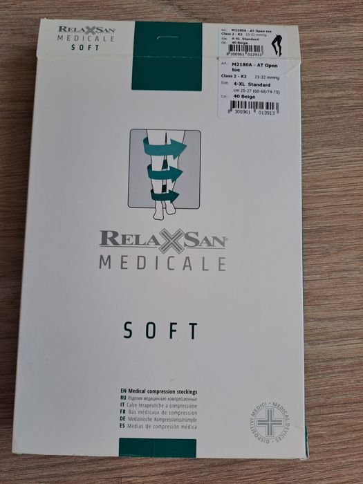 Компресивен чорапогащник без пръсти