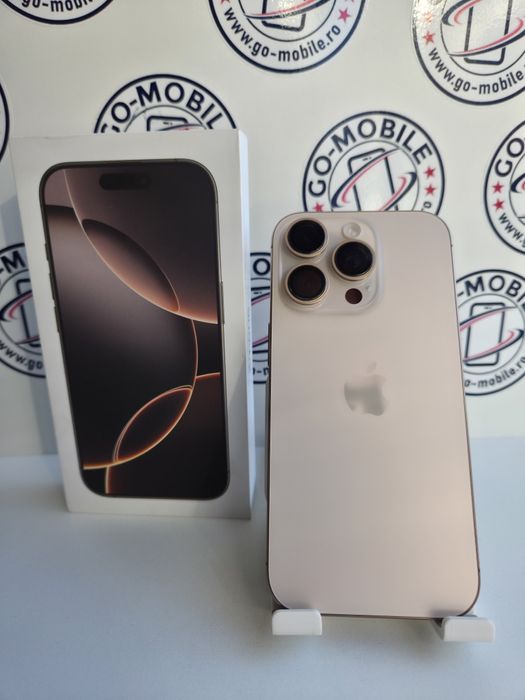 iPhone 16 Pro 100% Baterie - Impecabil - Garantie