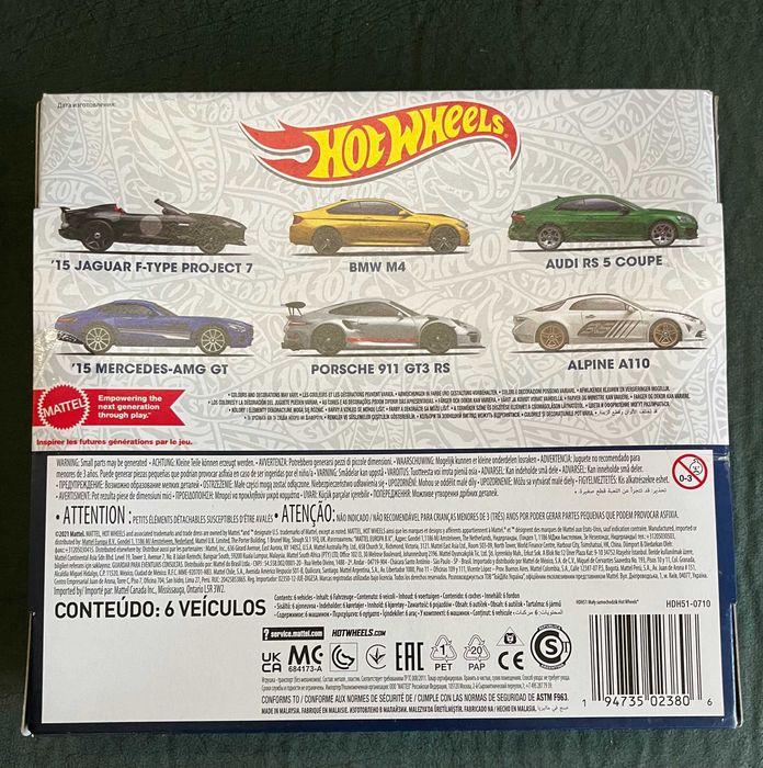 Hot Wheels European Car Culture Multipack Premium 6-pack