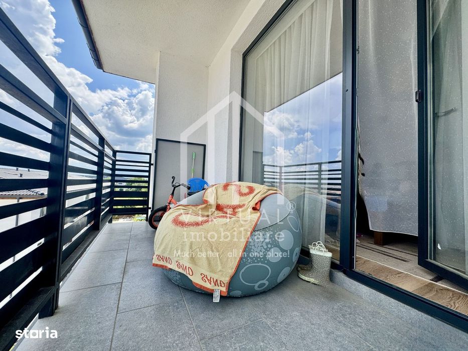 Apartament cu 3 camere, 79mp utili+2 balcoane, 2 parcari, Selimbar