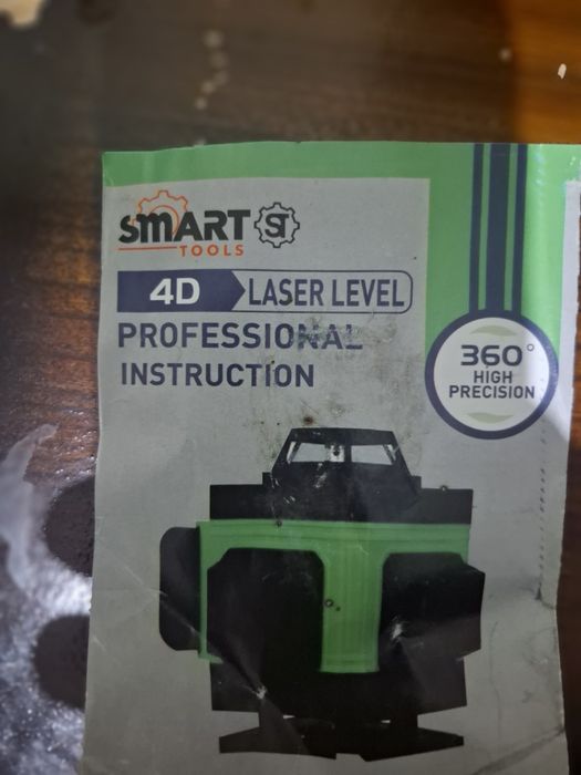 Профициалтной 4D STABlL лазерный уровень сотилади