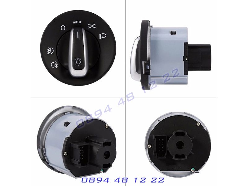 Ключ Копче Фарове Светлини Шкода Октавиа 2 Skoda Octavia Бутон Модул