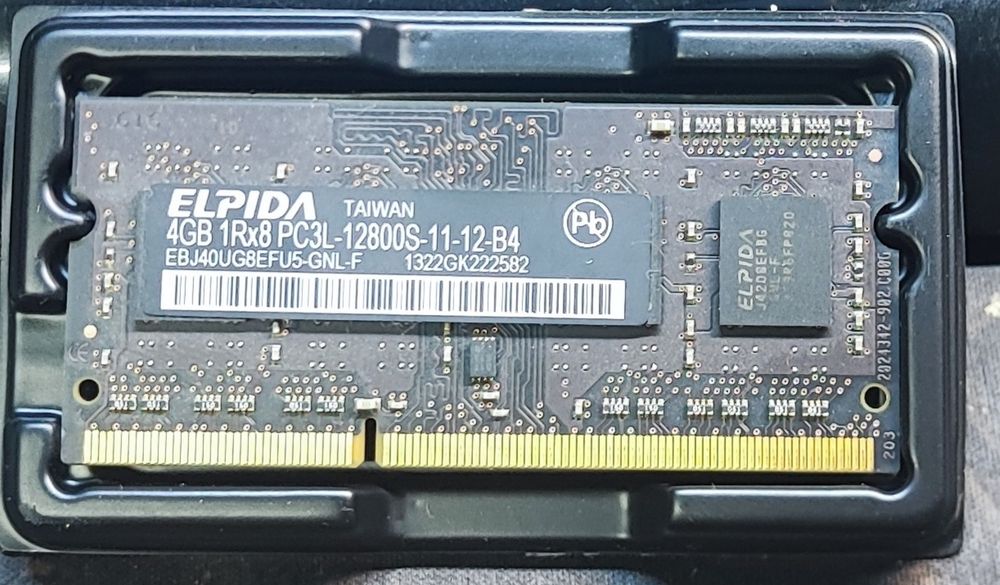 ОЗУ 4GB 1Rx8 PC3L-12800S-11-12-B4