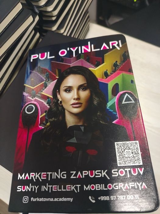 Grafik dezaynir xizmati... Barcha turdagi reklama mahsulotlari