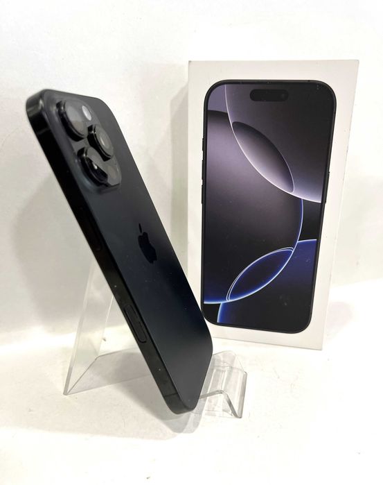 iPhone 16 Pro, 128GB, garantie 7 luni,  Black Titanium!