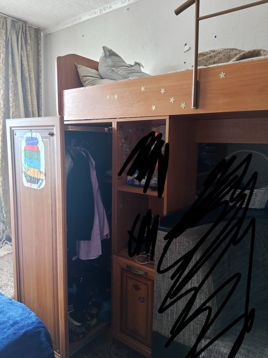 Продам кровать двухъярусная