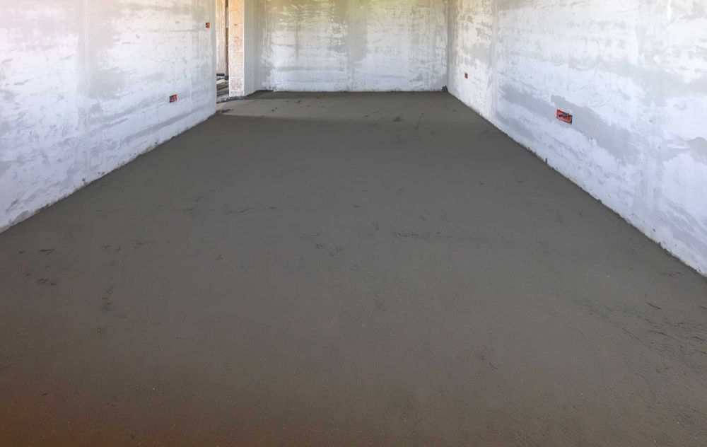 Turnare sapa mecanizata si finisare elicopterizata