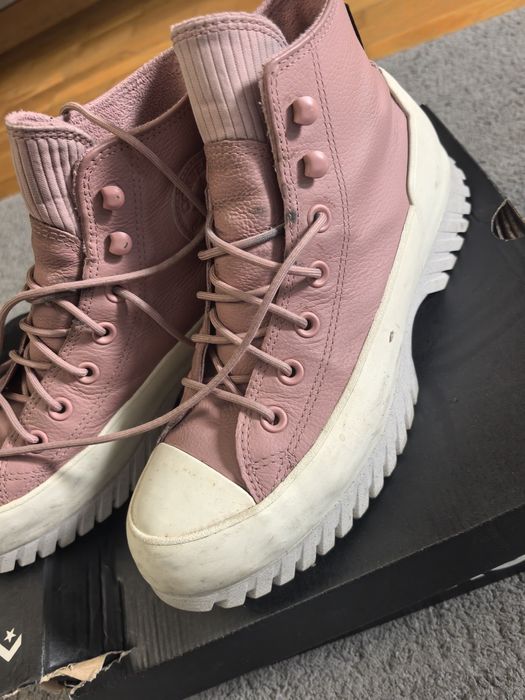 Дамски кожени кецове Converse 39