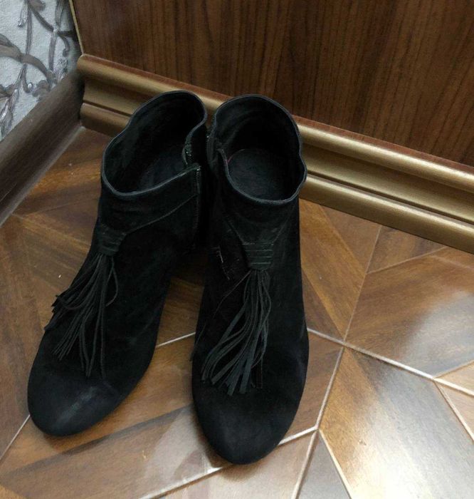 Замшевые сапоги, Турция, 39 размер