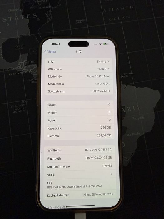 Iphone 16 Pro Max 256Gb 94%