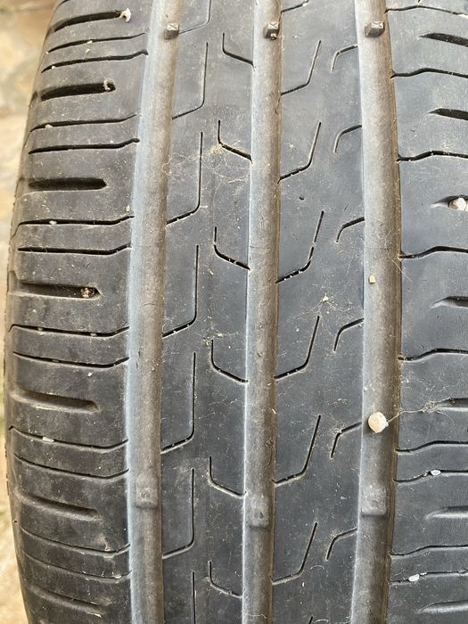 Vand 4 jante Logan R15 in stare cu anvelope Continental 185/65/15 vara