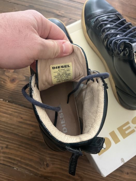 Diesel 43 номер високи кецове мартонки