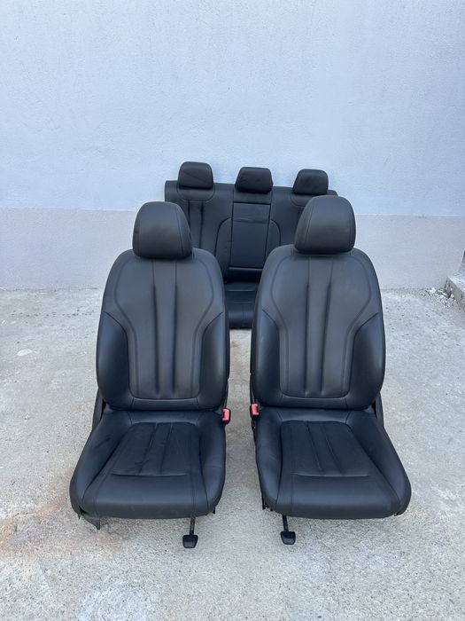 Bmw G30 салон седалки черни черен